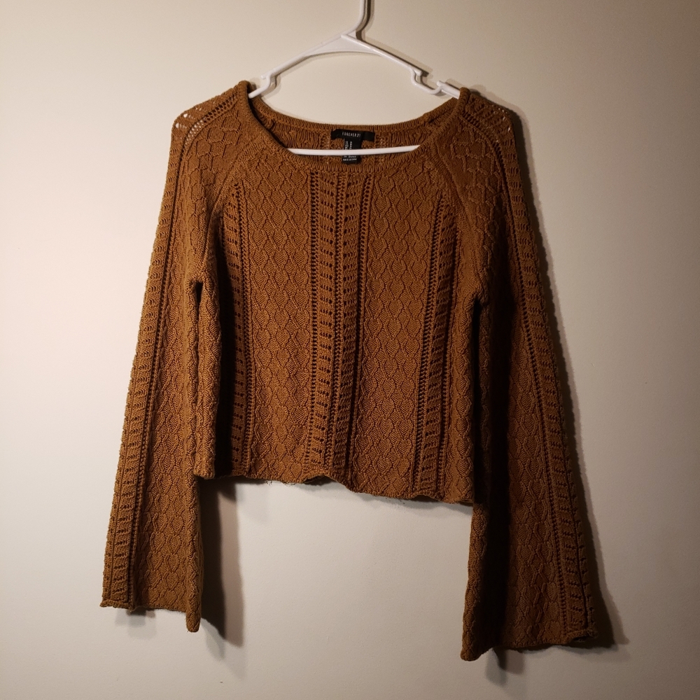 Crop Boho Sweater Top